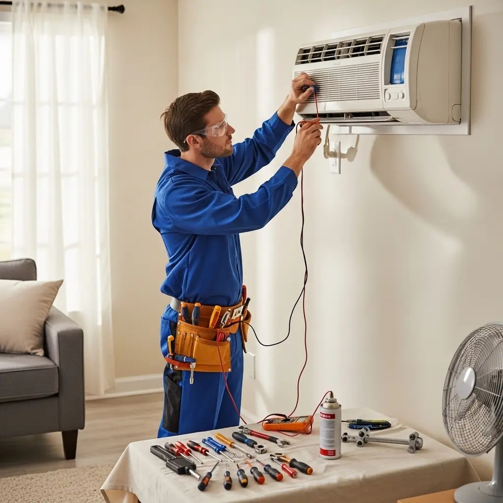 İzmir Vaillant Vaillant klima gaz dolumu ve bakım – Enerji verimliliği artırıldı. - Teknik servis örneği